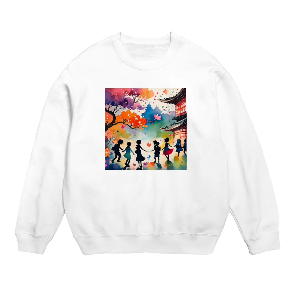 uemurachizzの桃源郷の遊び場 Crew Neck Sweatshirt