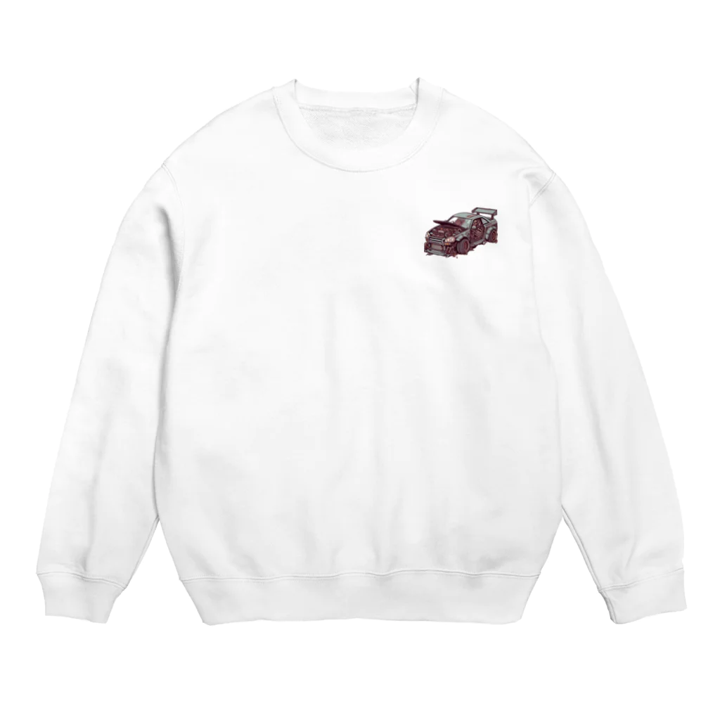 SaBATaNの車シリーズ3 Crew Neck Sweatshirt