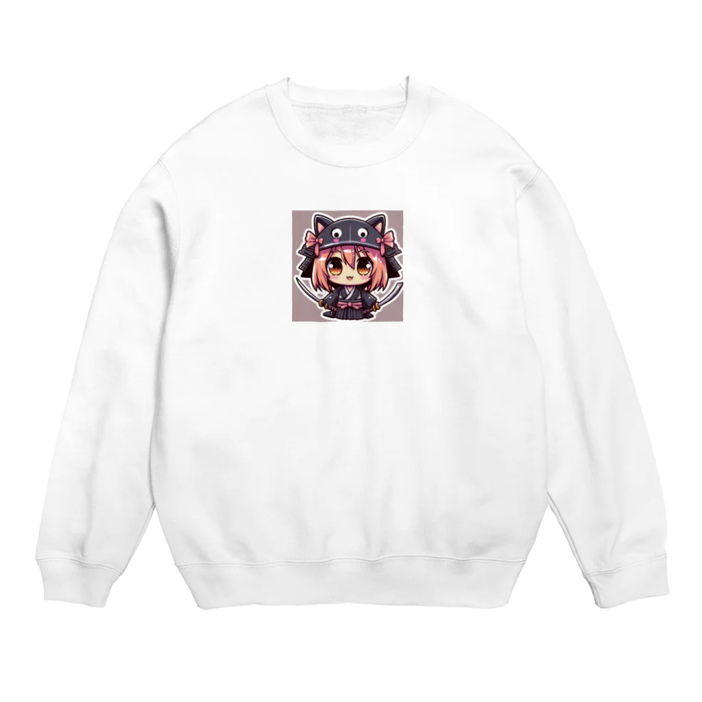 J-traditionのクノイチはるちゃん Crew Neck Sweatshirt