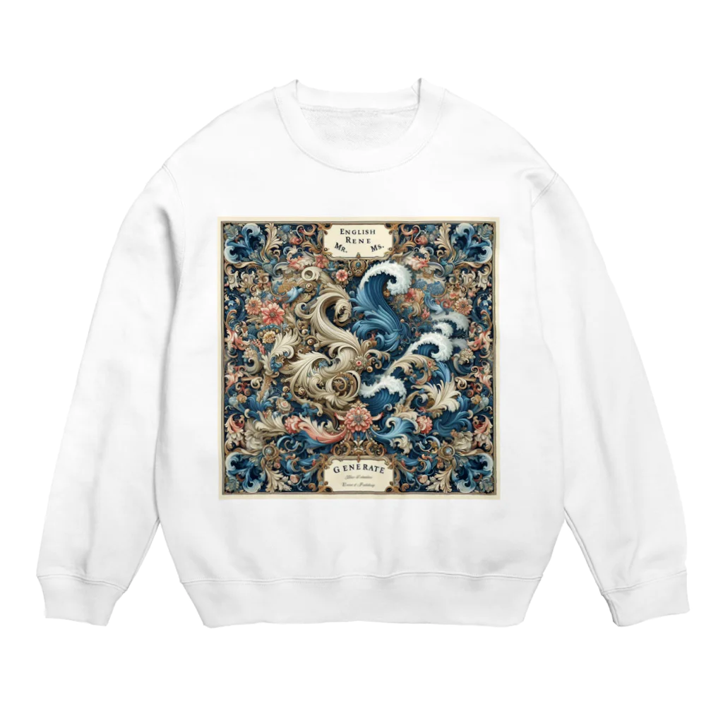 BABYLON  Channel　aiのRenaissance 12世紀　イギリス風 Crew Neck Sweatshirt