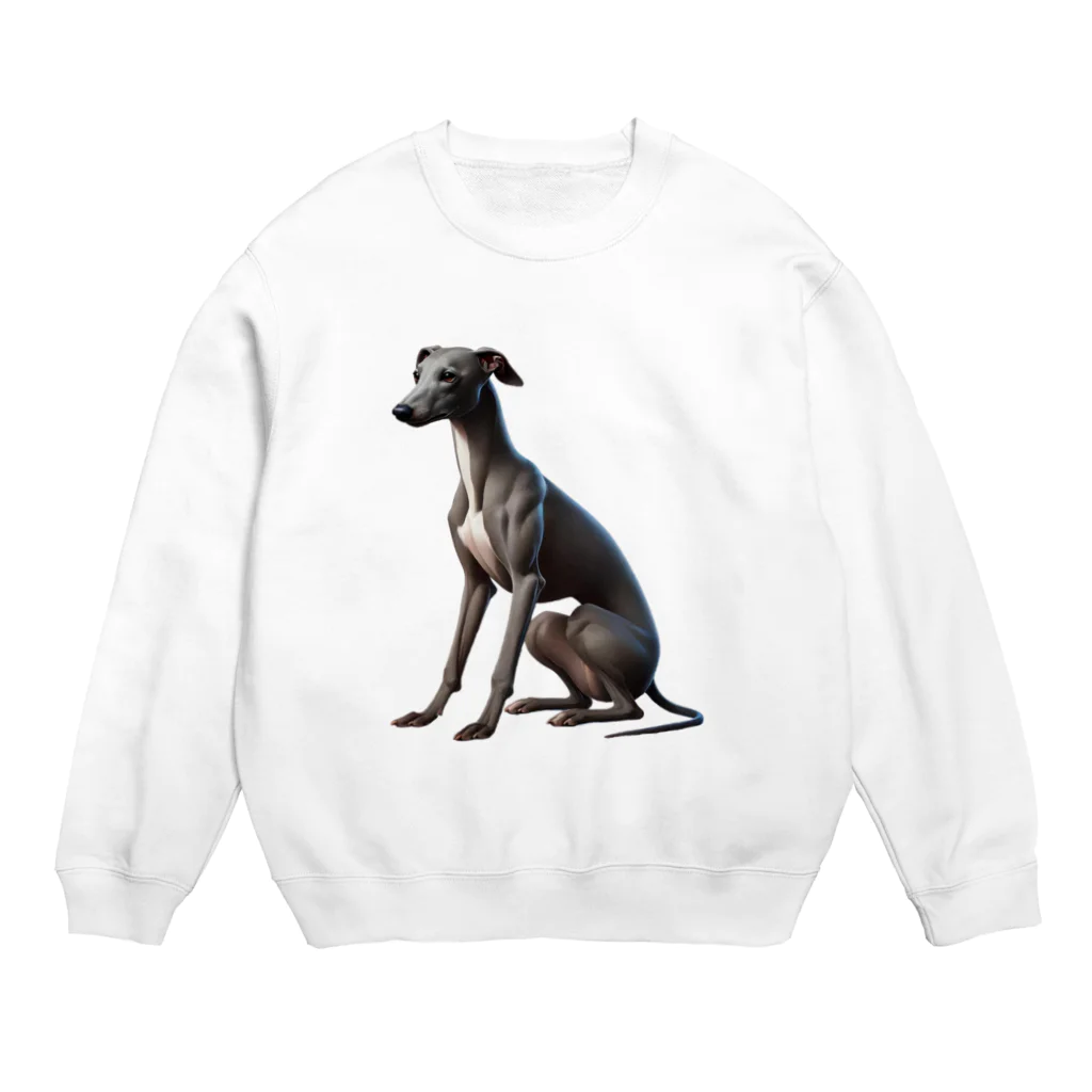 チェリモヤのイタリアン グレイハウンド 02 Crew Neck Sweatshirt