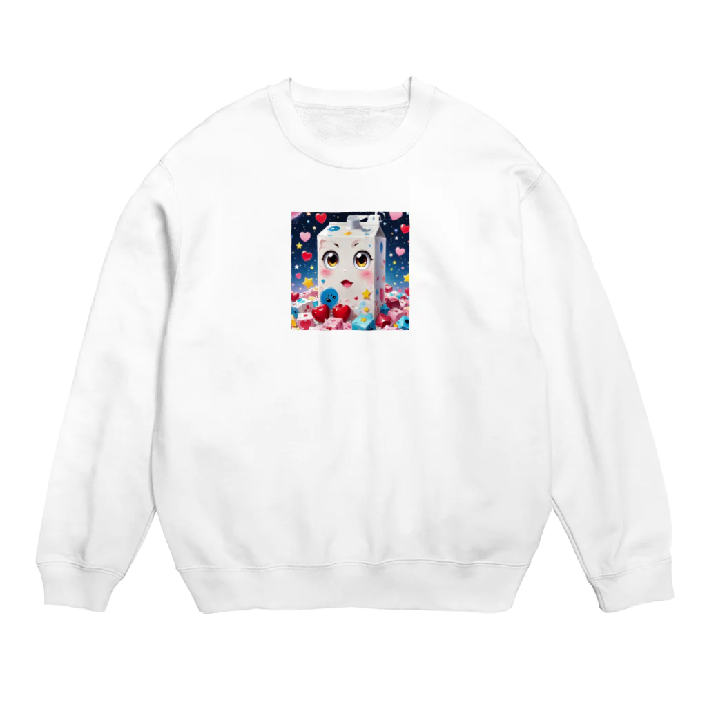 rich_miltのミルキースター Crew Neck Sweatshirt