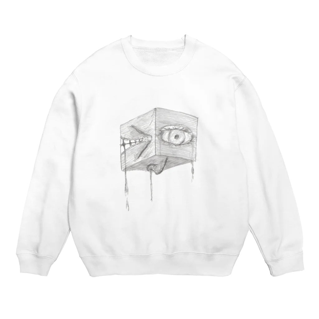 白木たこの三感 Crew Neck Sweatshirt