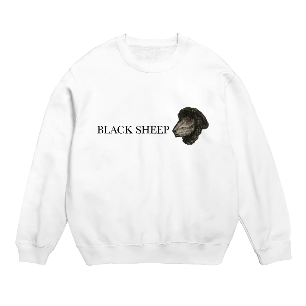 BLACKSHEEP のBLACKSHEEP オリジナルロゴ Crew Neck Sweatshirt