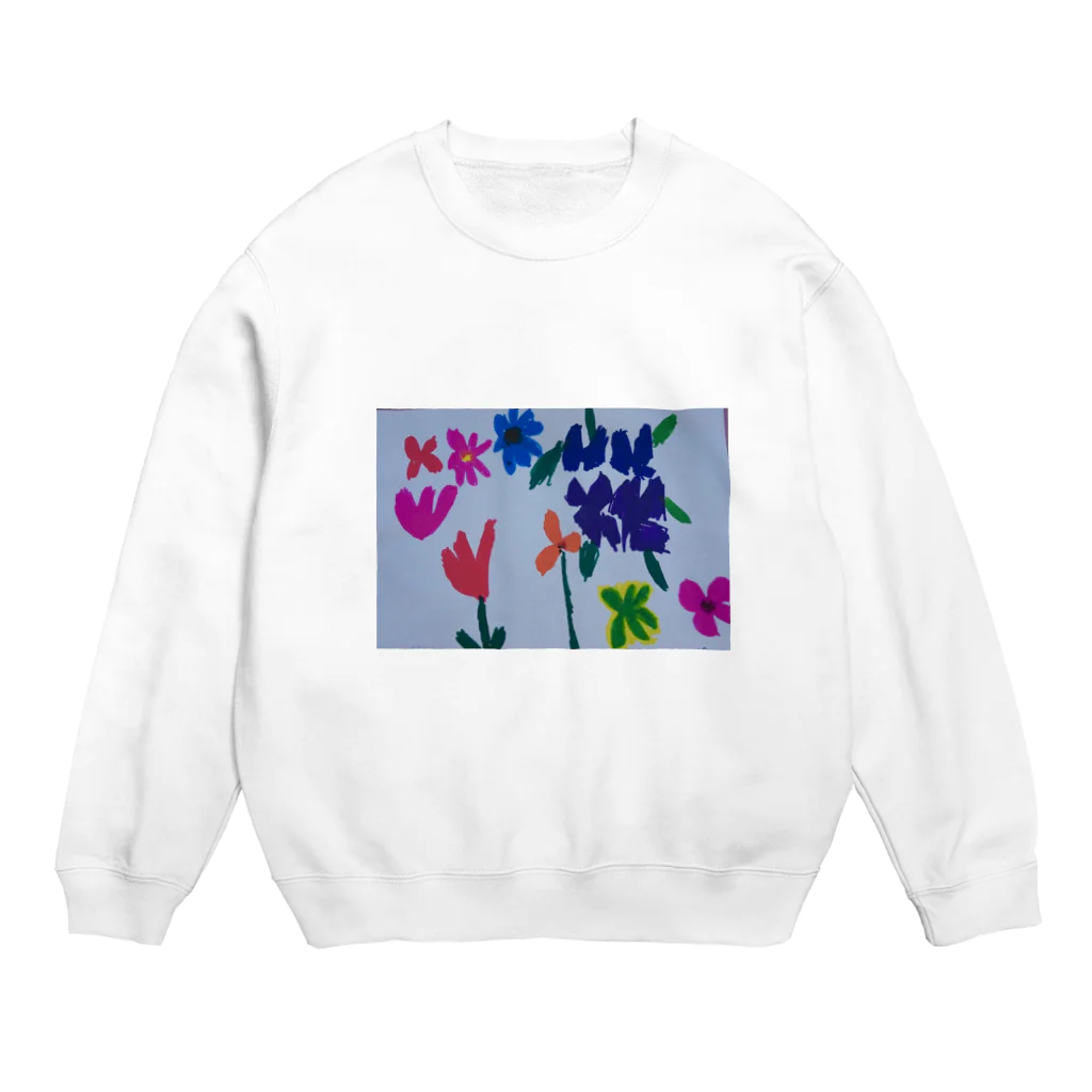 ankimuのお花 Crew Neck Sweatshirt