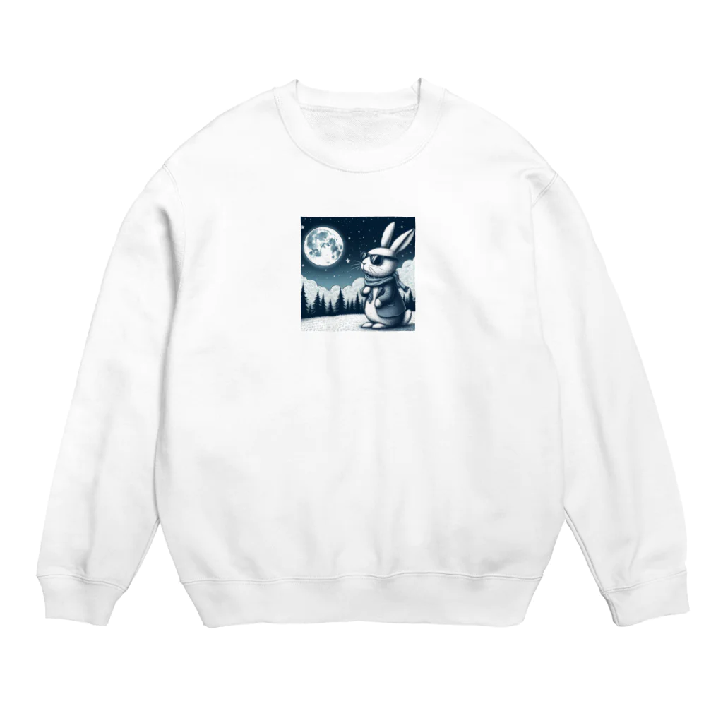 NACJACのうさぎのキャラクターグッズ Crew Neck Sweatshirt