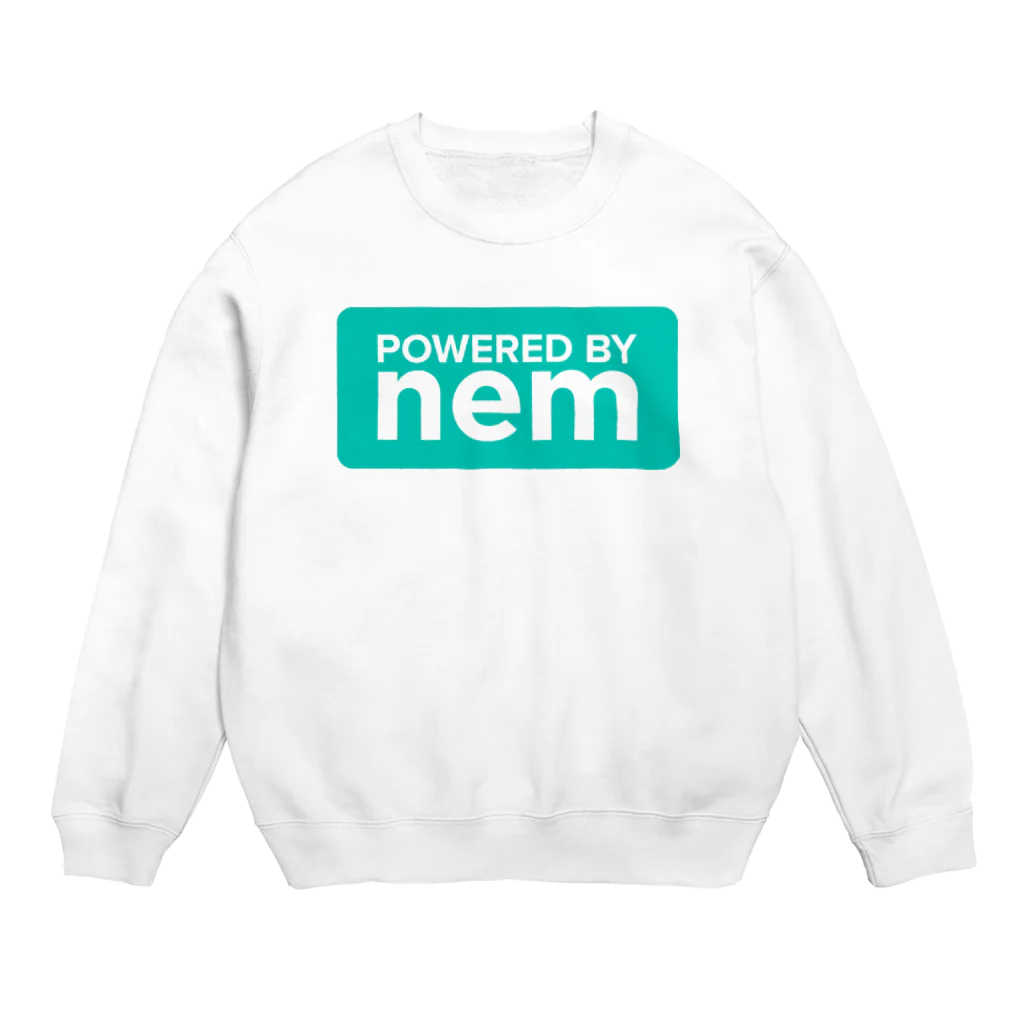 OWLCOIN ショップのNEM ネム Crew Neck Sweatshirt