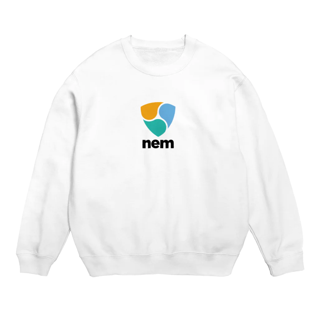 OWLCOIN ショップのNEM ネム Crew Neck Sweatshirt