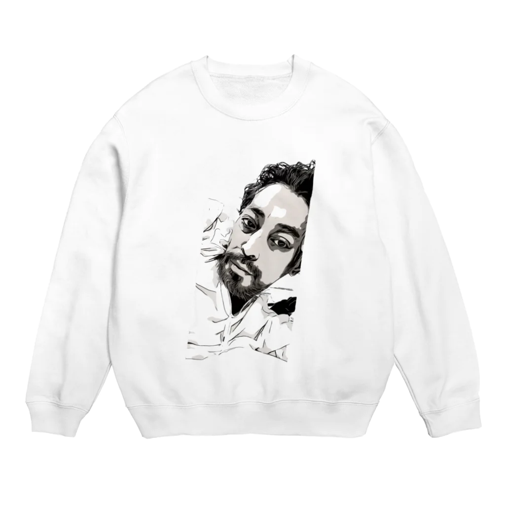 CHOCOLATEAの「投資するのは物ではなく経験だ」 Crew Neck Sweatshirt