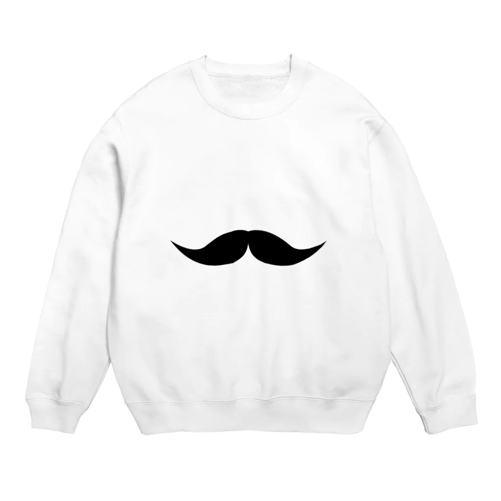 8890のヒゲ Crew Neck Sweatshirt