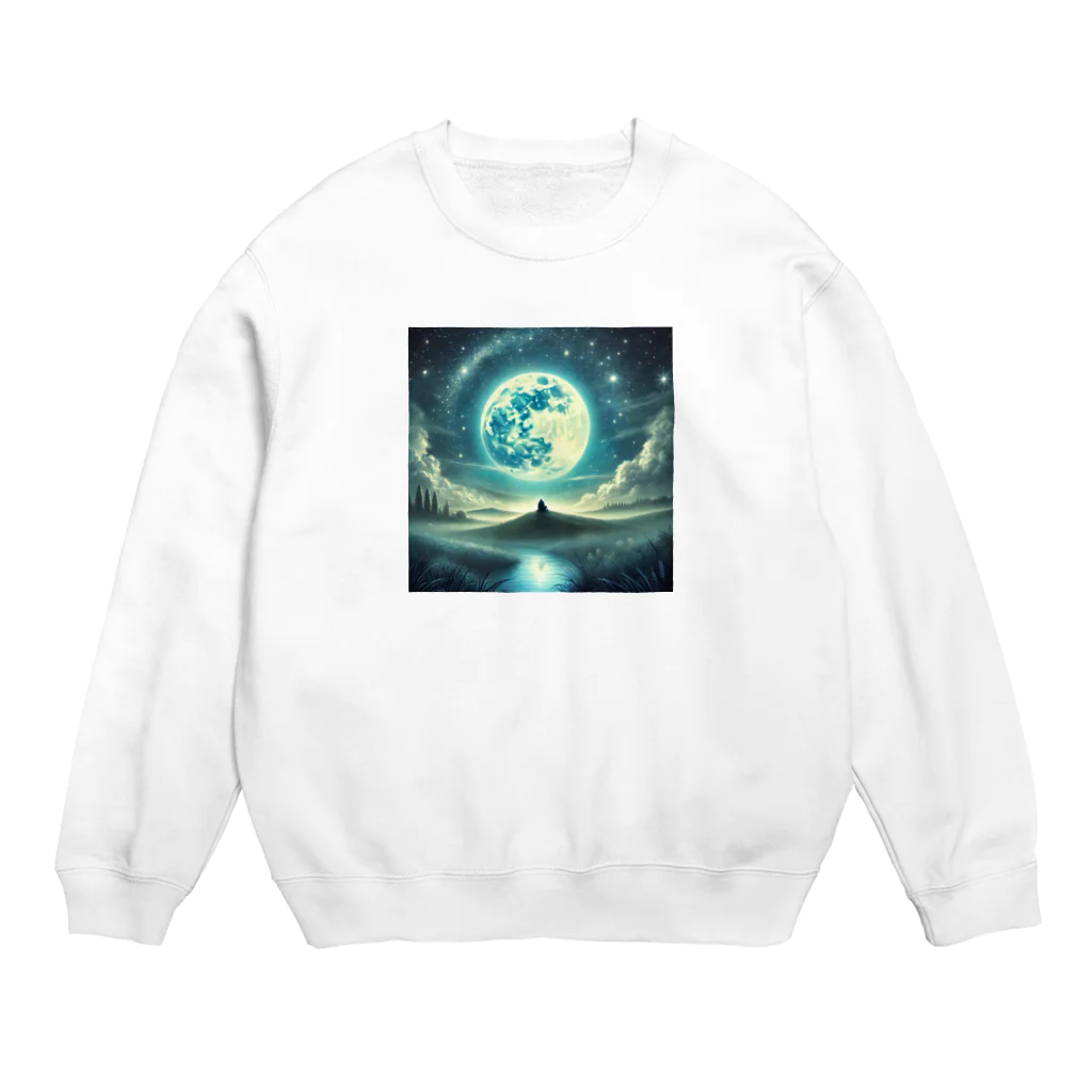 KIglassesのDream Under the Starry Sky - 星空の夢 Crew Neck Sweatshirt