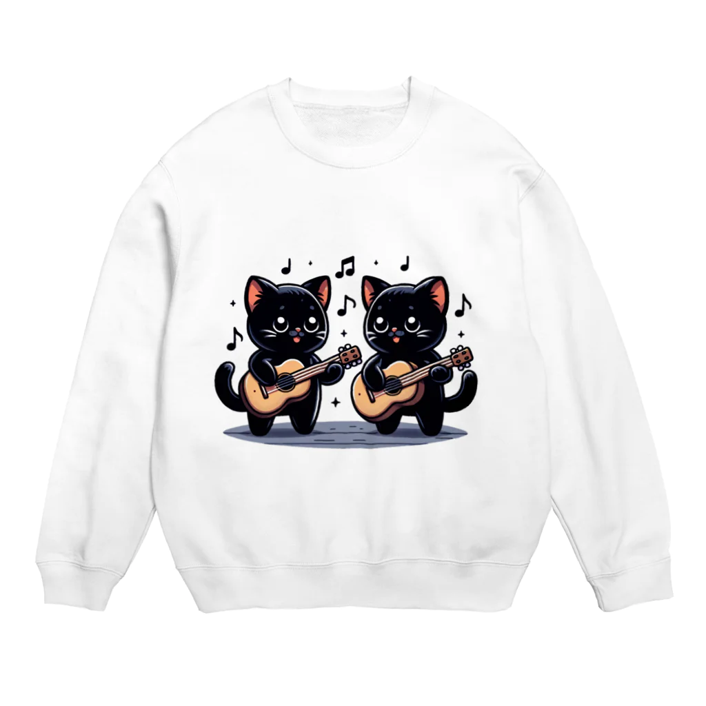 チェリモヤのねこコーラス 11 Crew Neck Sweatshirt