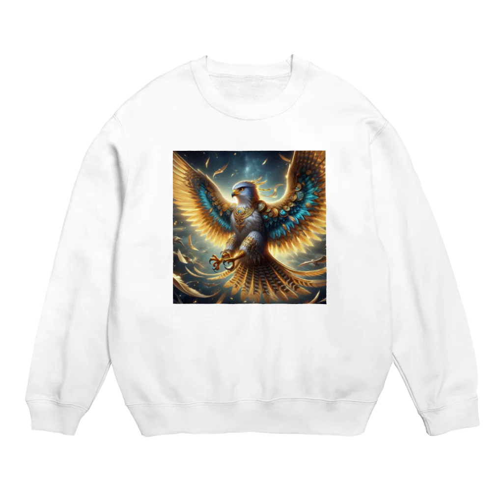 BabylonChannel 🎨 ✝️ ❤️‍🔥のたか🦅 Crew Neck Sweatshirt