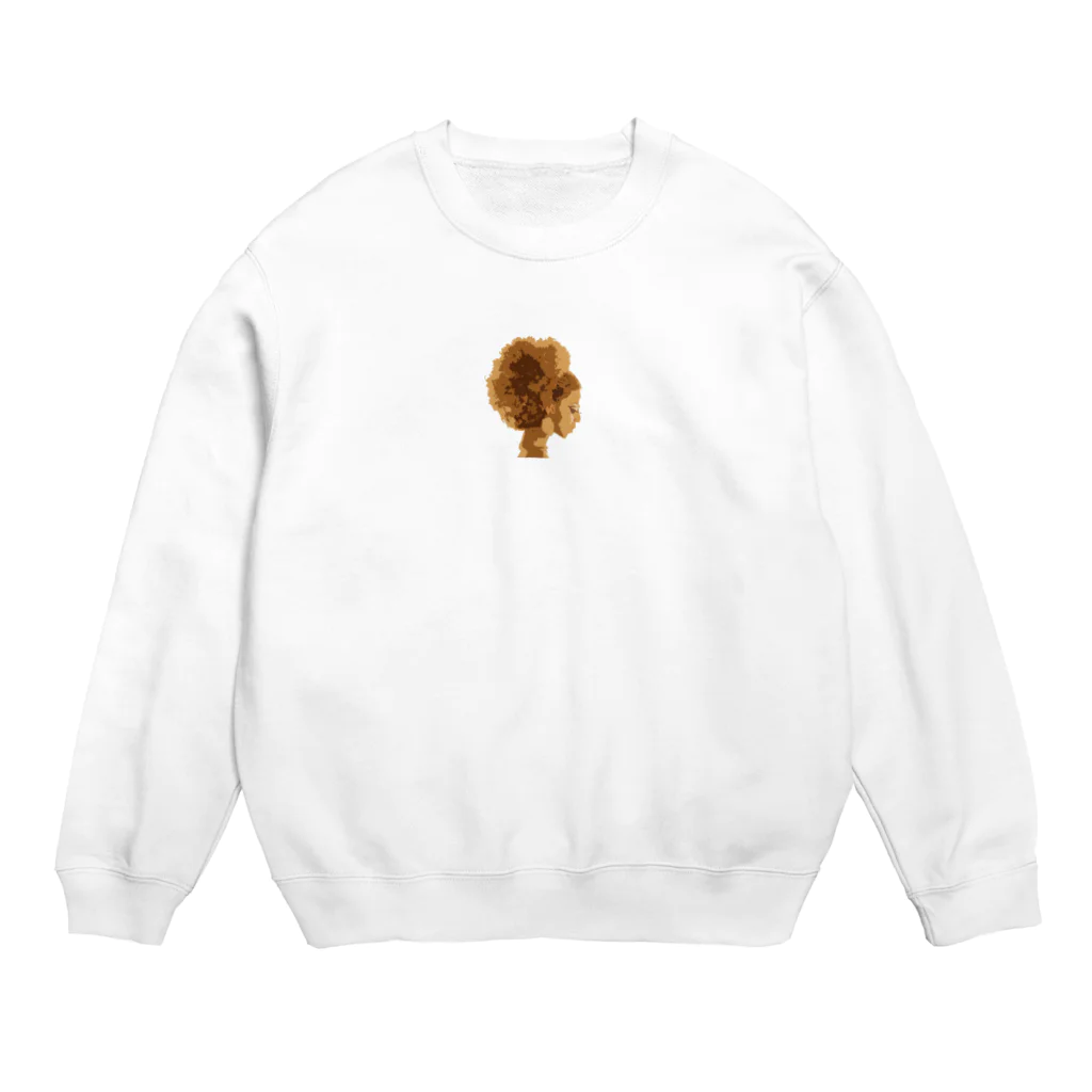 Dopeのafro-girl Crew Neck Sweatshirt