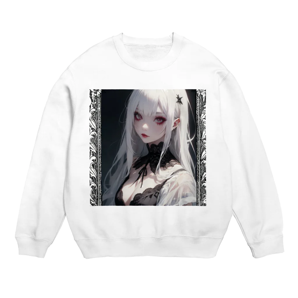 美少女アイテム専門店の美少女【61】 Crew Neck Sweatshirt