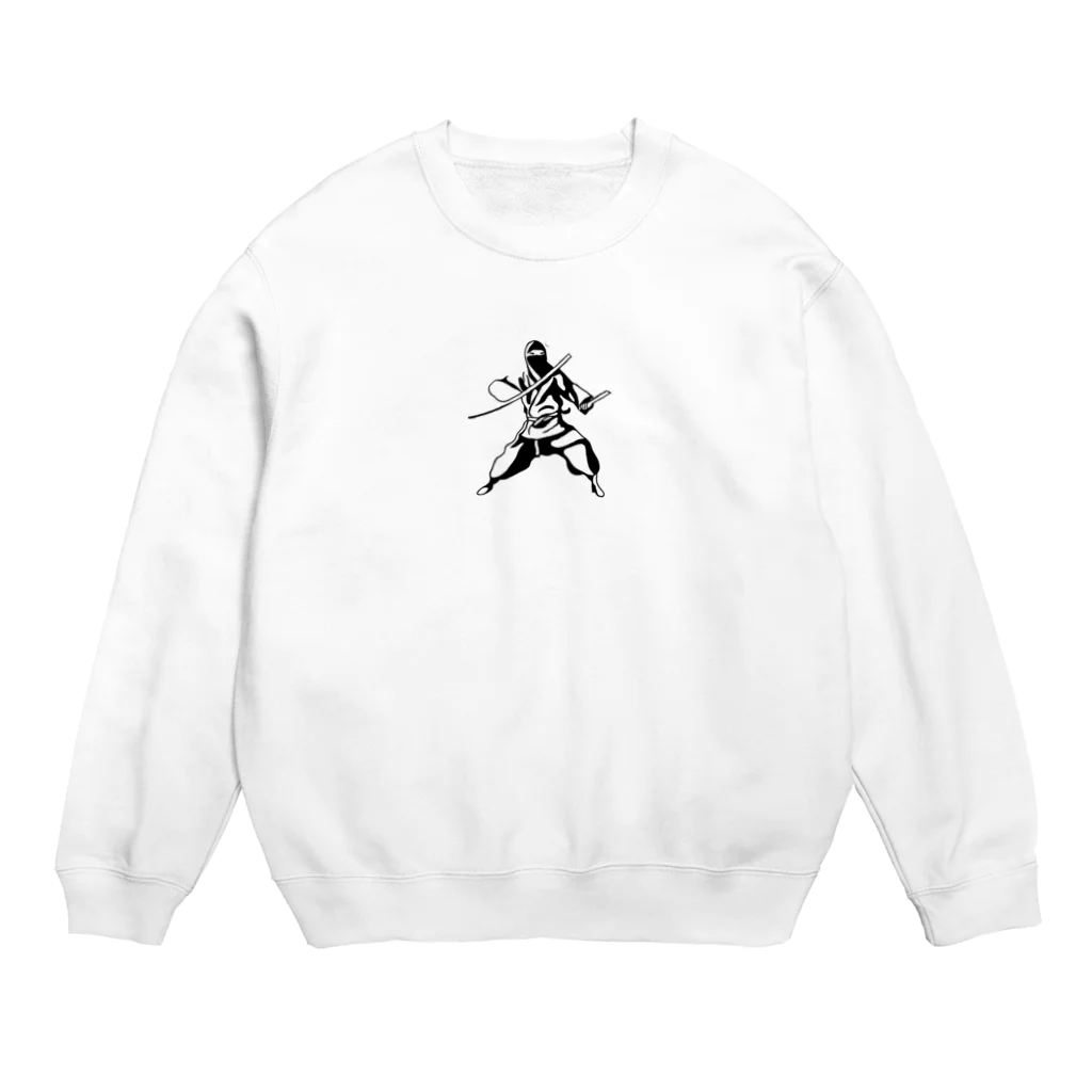 A-KdesignのNinja① Crew Neck Sweatshirt