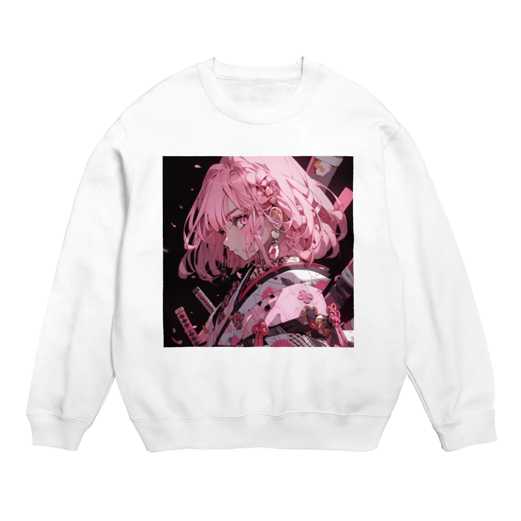 ぶーたんの剣に宿る魂 Crew Neck Sweatshirt