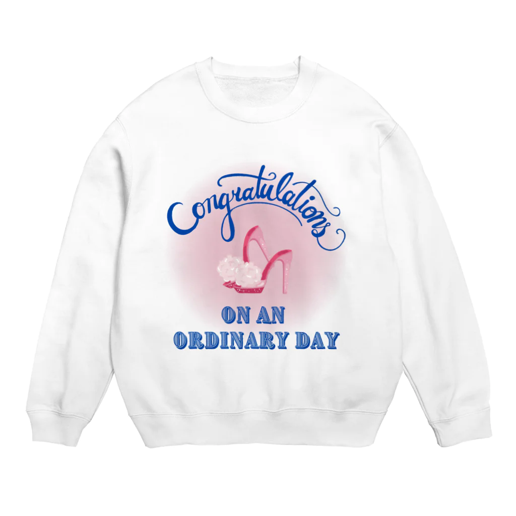 hanatare_marketのCongratulations！ Crew Neck Sweatshirt