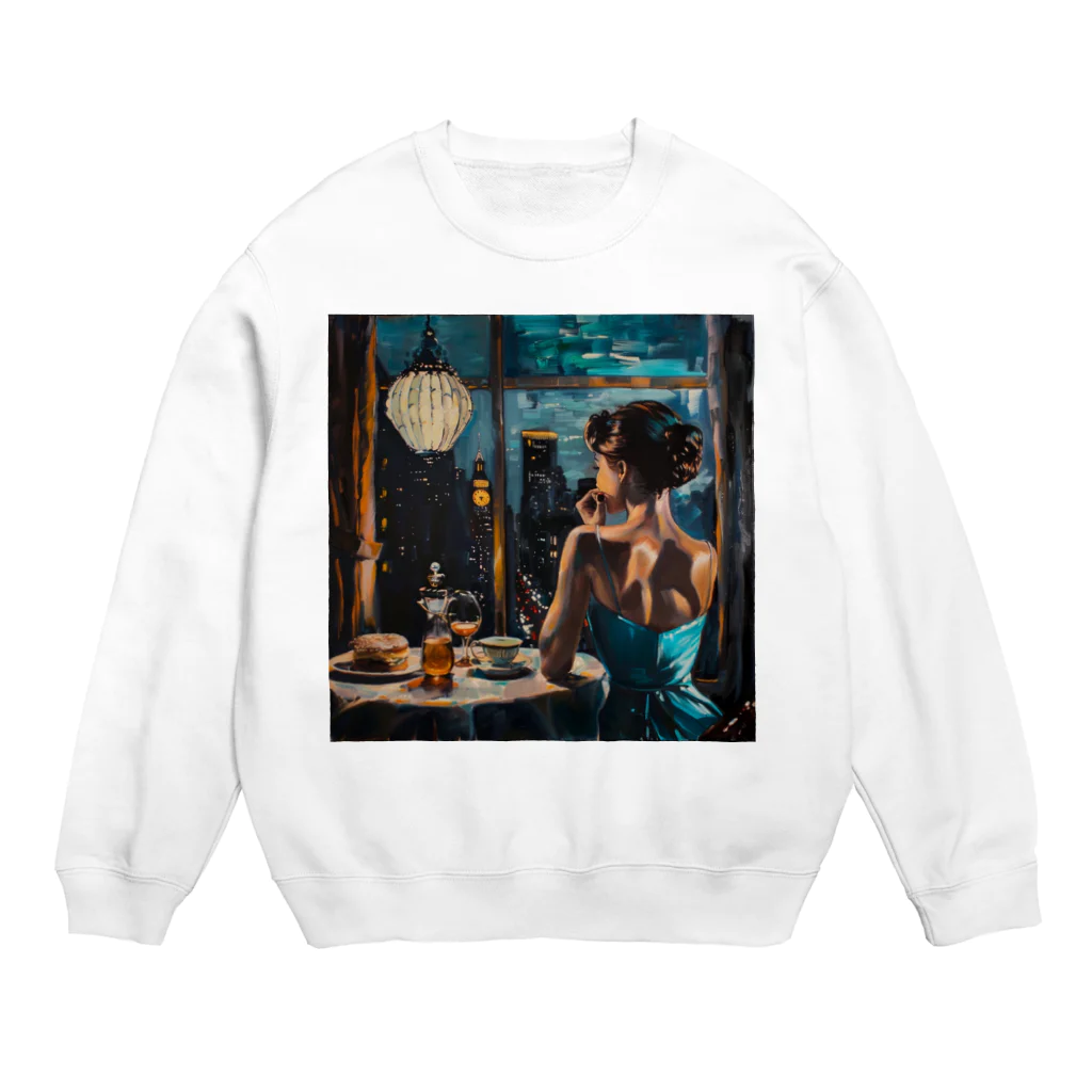 AQUAMETAVERSEの夕暮れ・寛ぎの時間　Tomoe bb 2712 Crew Neck Sweatshirt