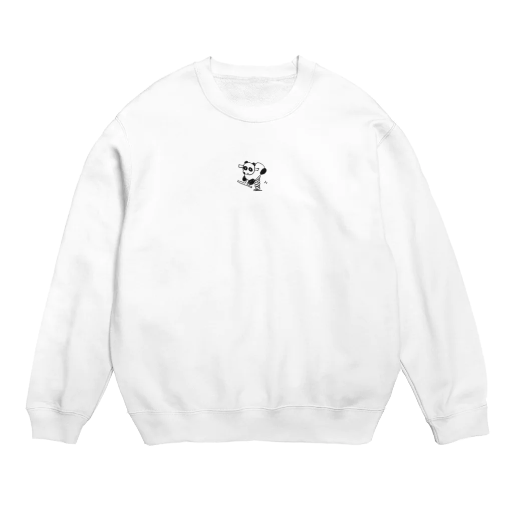 パオンのパンダ Crew Neck Sweatshirt