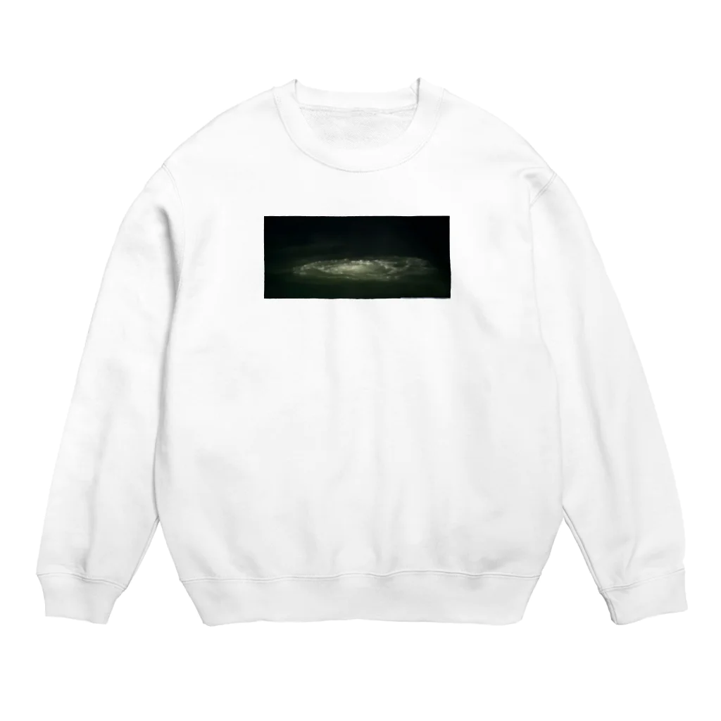 1234の津波 Crew Neck Sweatshirt