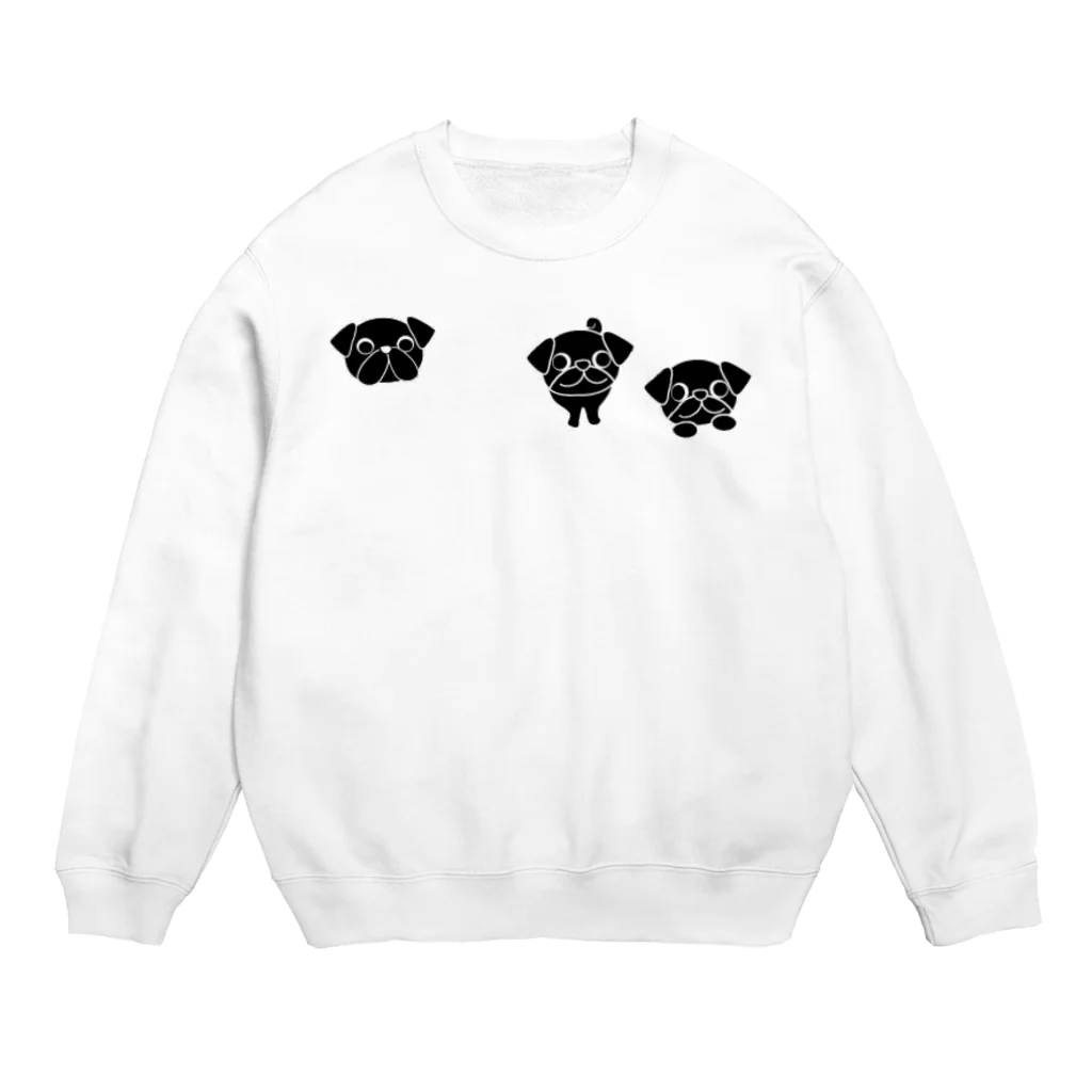 ぱふ屋さんのぱふ屋さんオリジナル♥︎ Crew Neck Sweatshirt