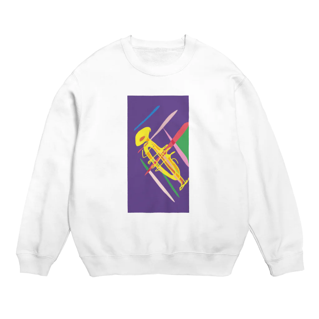 ukyoeshiのトランペット Crew Neck Sweatshirt