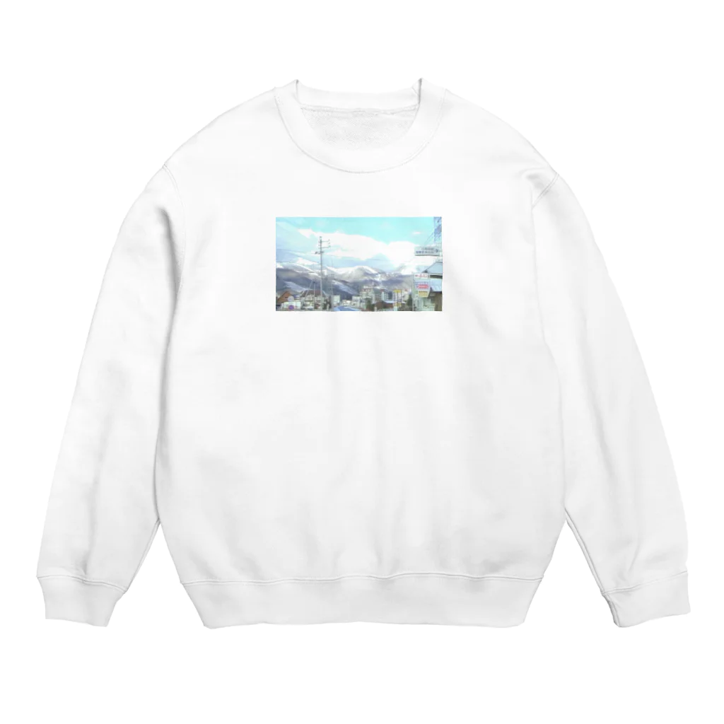 1234の山 Crew Neck Sweatshirt