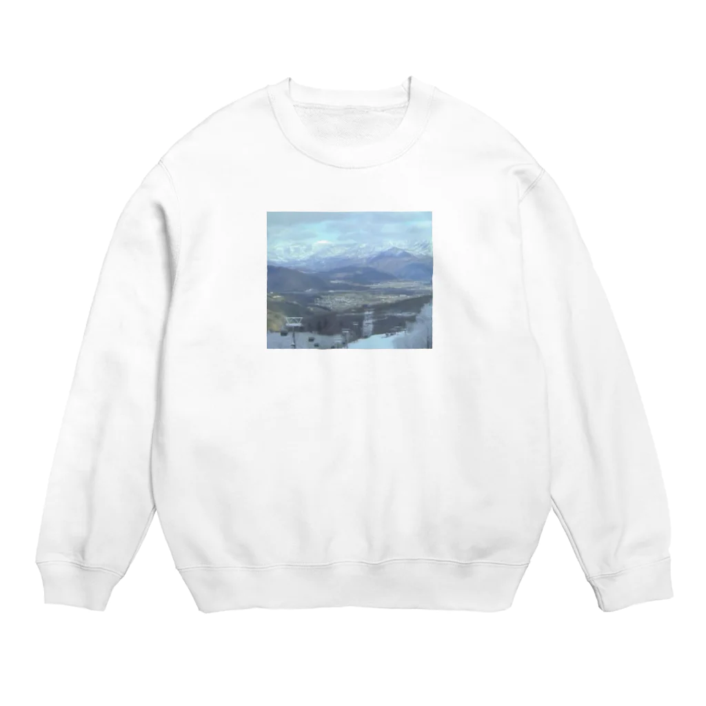 1234の山 Crew Neck Sweatshirt