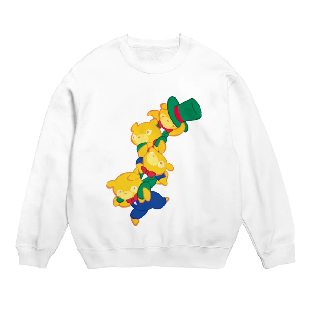 あこひゃんのこぐま兄弟 Crew Neck Sweatshirt