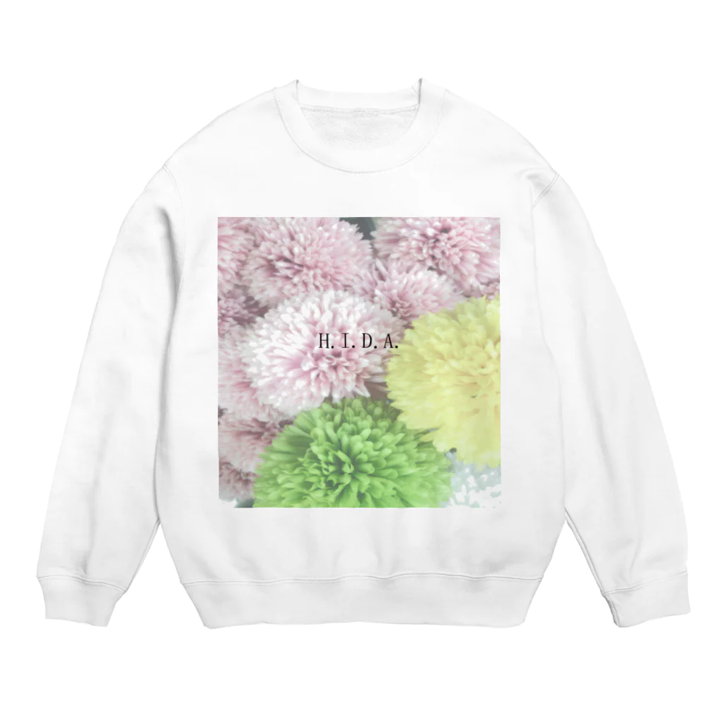 yukinohidaのflower Crew Neck Sweatshirt