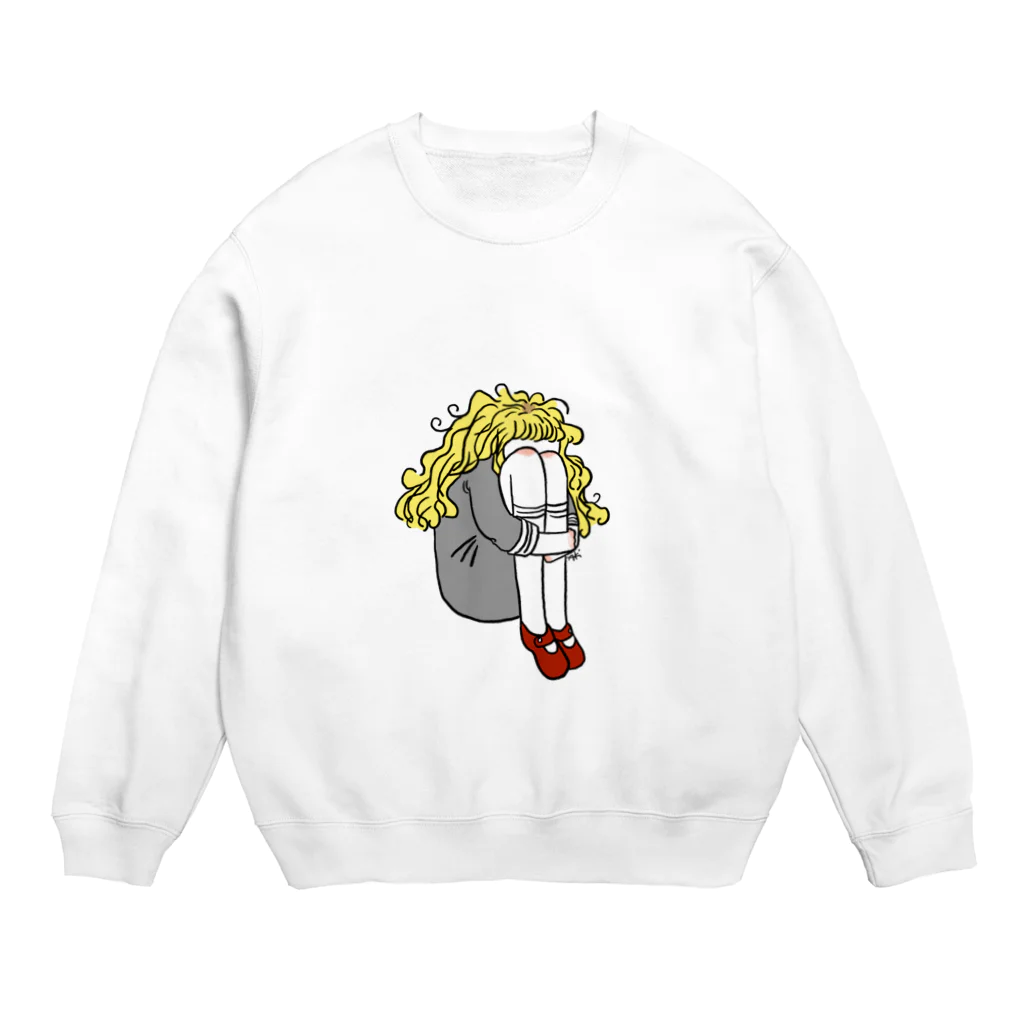 aki hondaのgirl .3 sw Crew Neck Sweatshirt