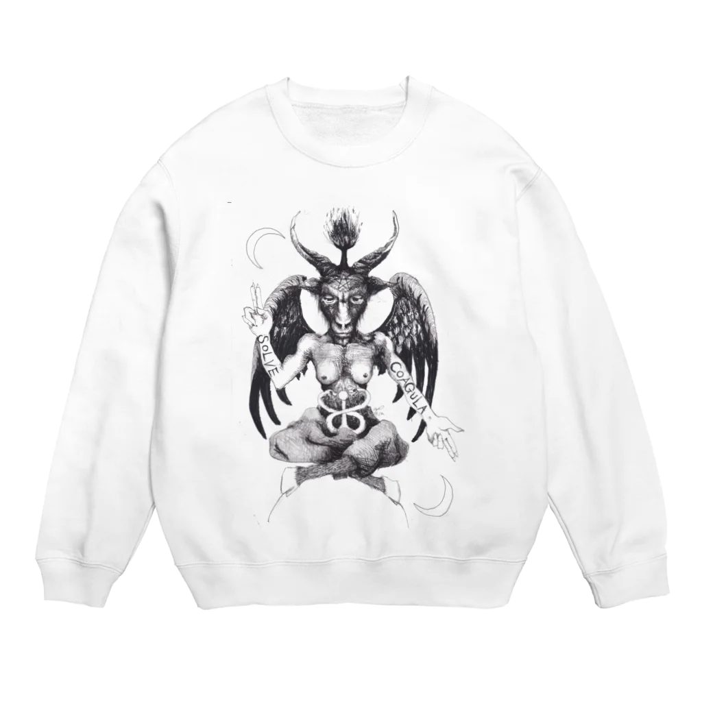 AnomaliA-NachiのBaphomet Crew Neck Sweatshirt