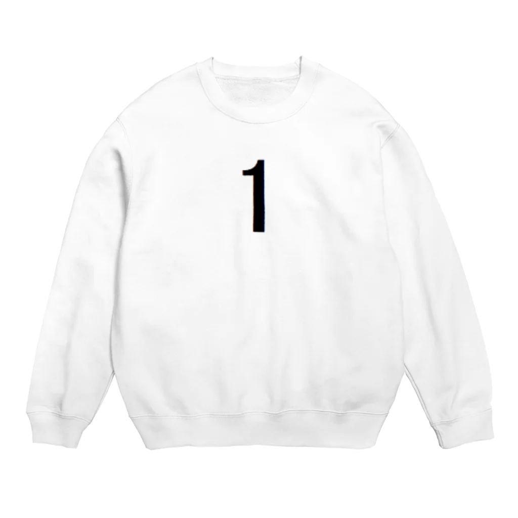 アメリカンベース の背番号　1 Crew Neck Sweatshirt