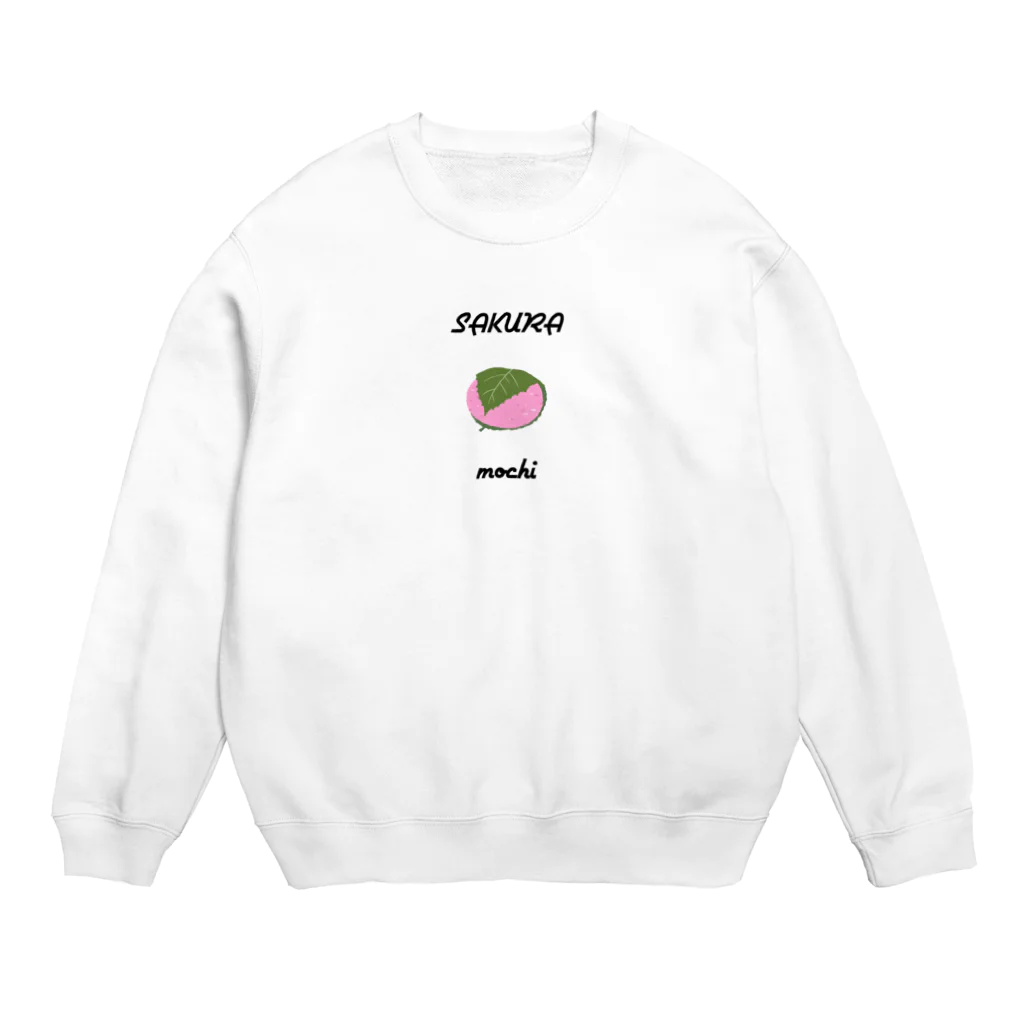 leaf【MOON】の桜もち Crew Neck Sweatshirt