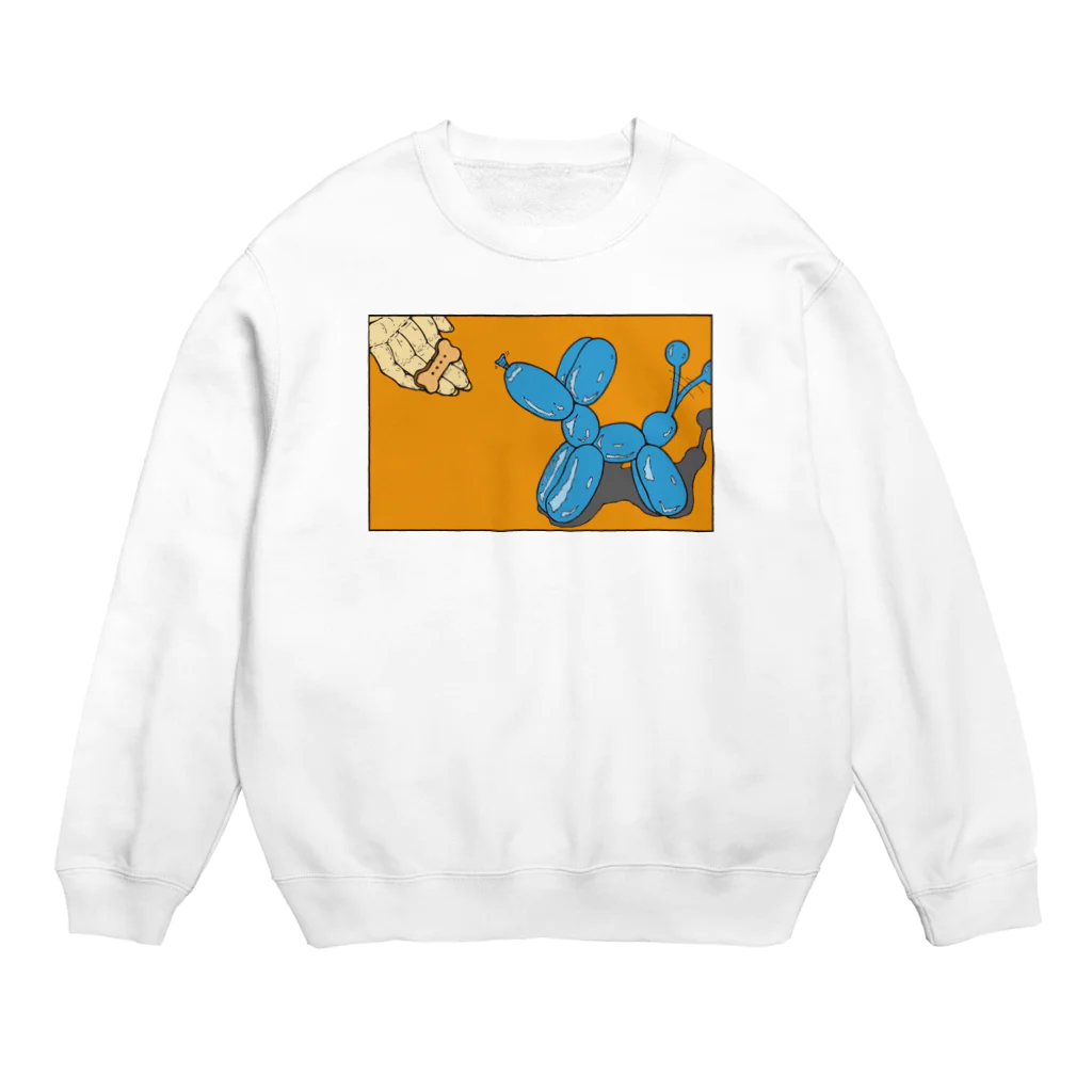 YUCK! THIS SUCKS!!のGOOD　BOY（BLUE) Crew Neck Sweatshirt