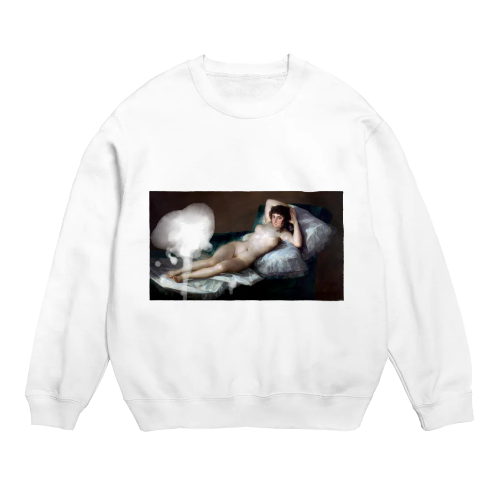 ミンのエロの搾取 Crew Neck Sweatshirt