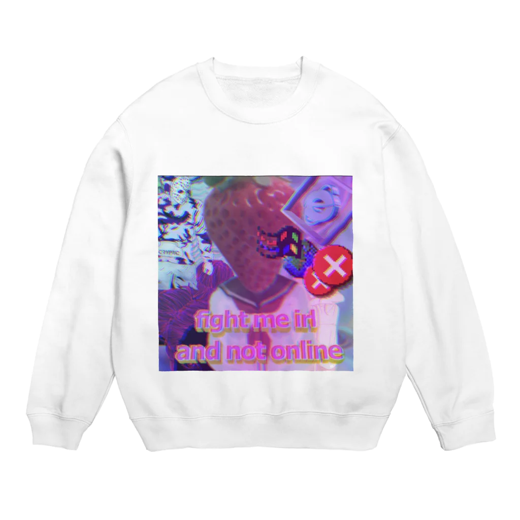 yod4chiのchia’s beau ideal Crew Neck Sweatshirt