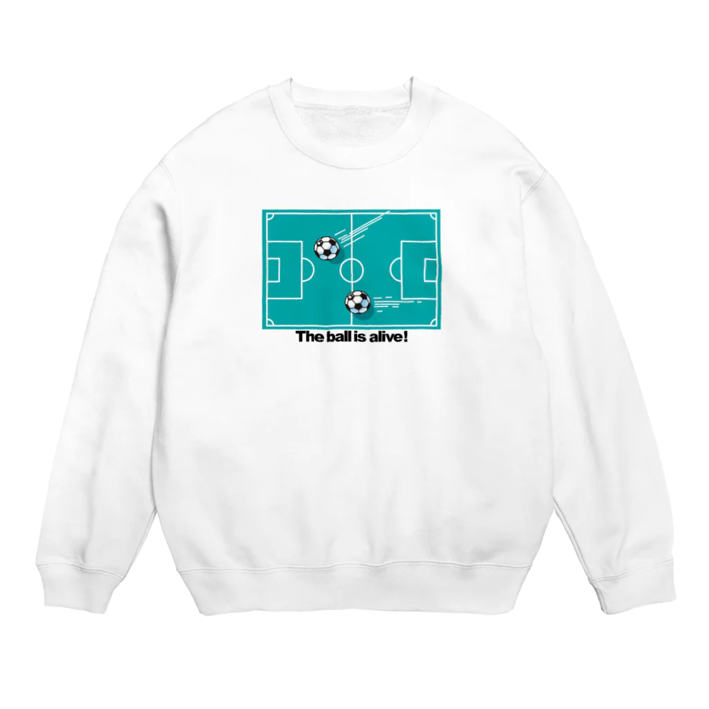 川野隆司のTHE BALL IS ALIVE! Crew Neck Sweatshirt