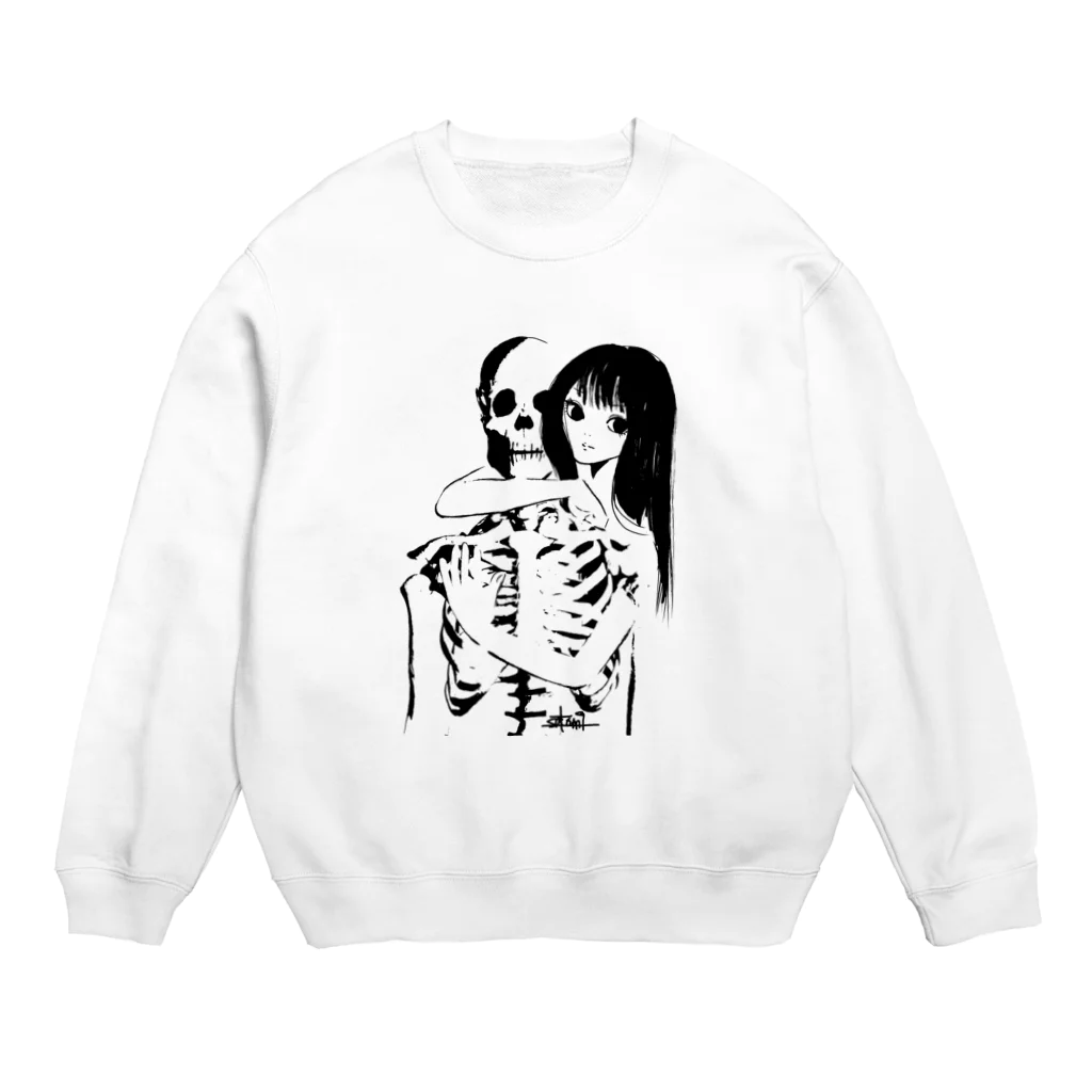 Suzuki Satomi の骨の髄まで愛してる Crew Neck Sweatshirt