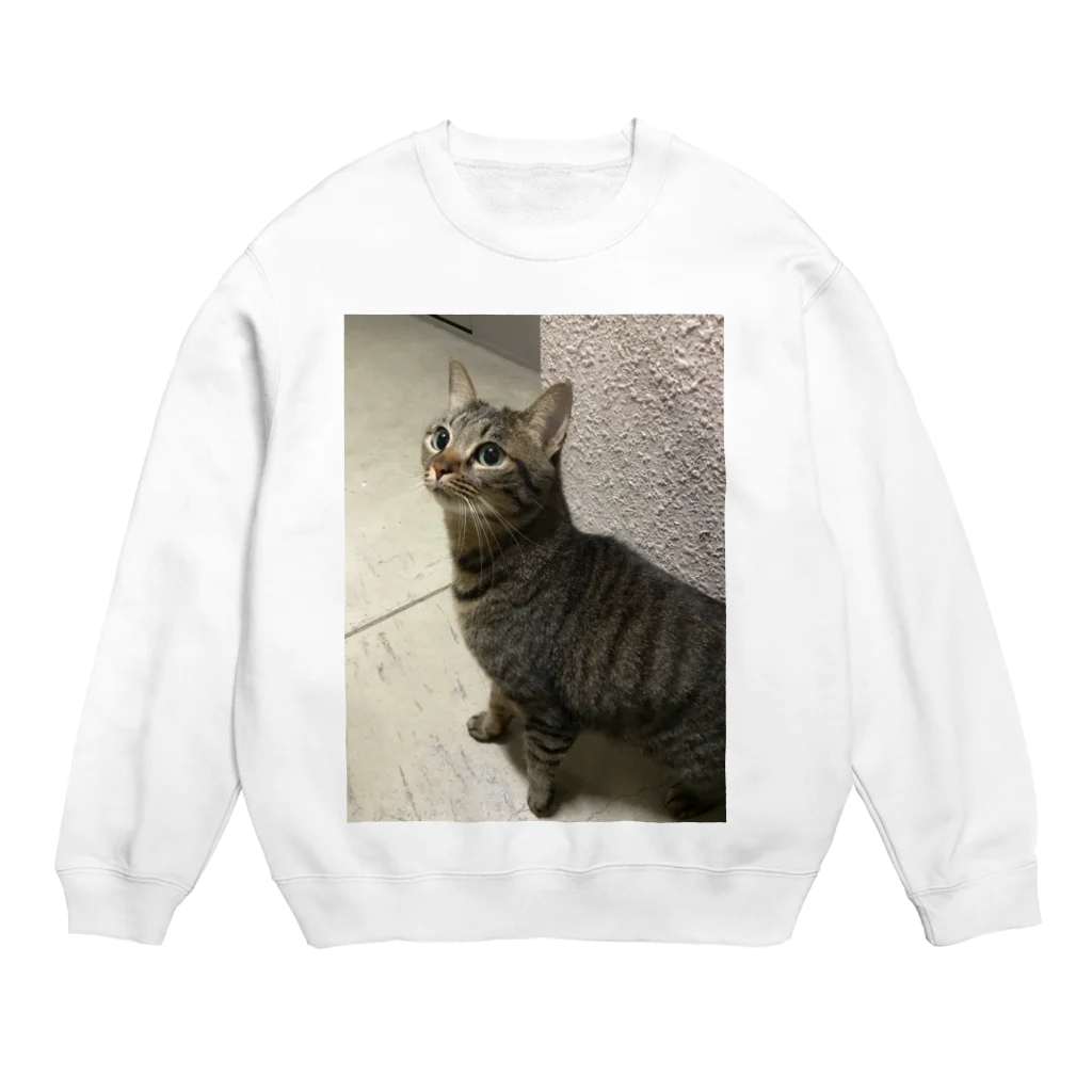 みぃにゃんのどうしたみぃにゃん Crew Neck Sweatshirt