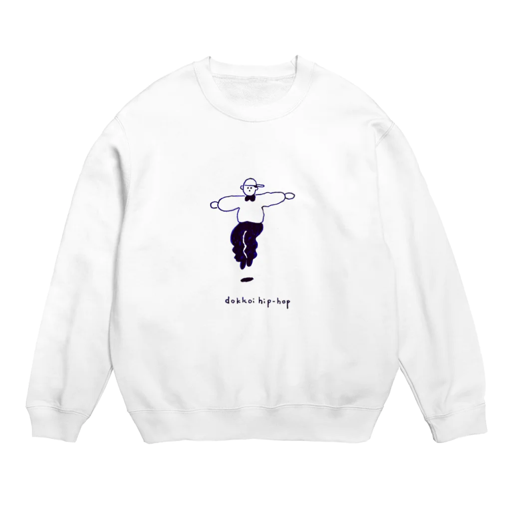 かしわのどっこいヒップホップ Crew Neck Sweatshirt