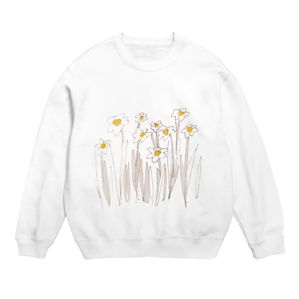 osayuのすいせん Crew Neck Sweatshirt