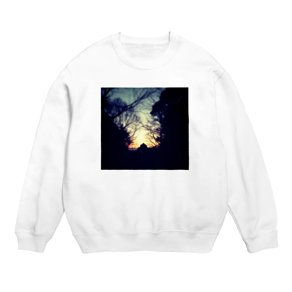 地味子ハゲ(　˙灬˙　三　˙灬˙　)の▲ Crew Neck Sweatshirt