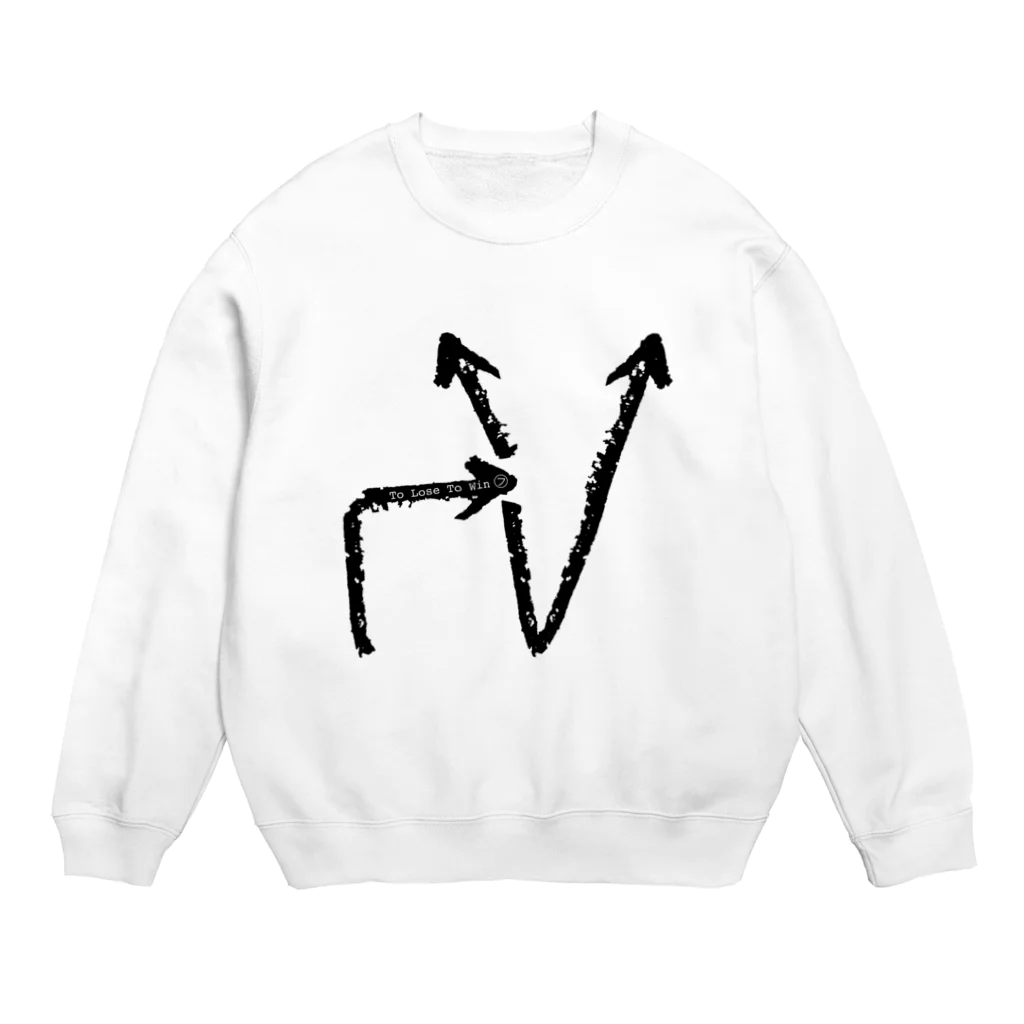  by fujiHiro by ５５５のマケル（ガ）カチ．w Crew Neck Sweatshirt