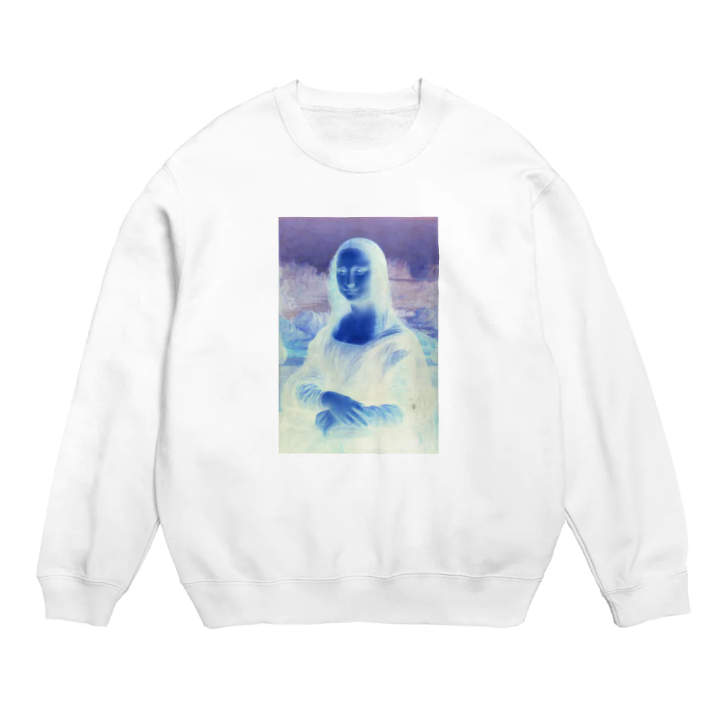 ミンのショッィングモナリザ Crew Neck Sweatshirt