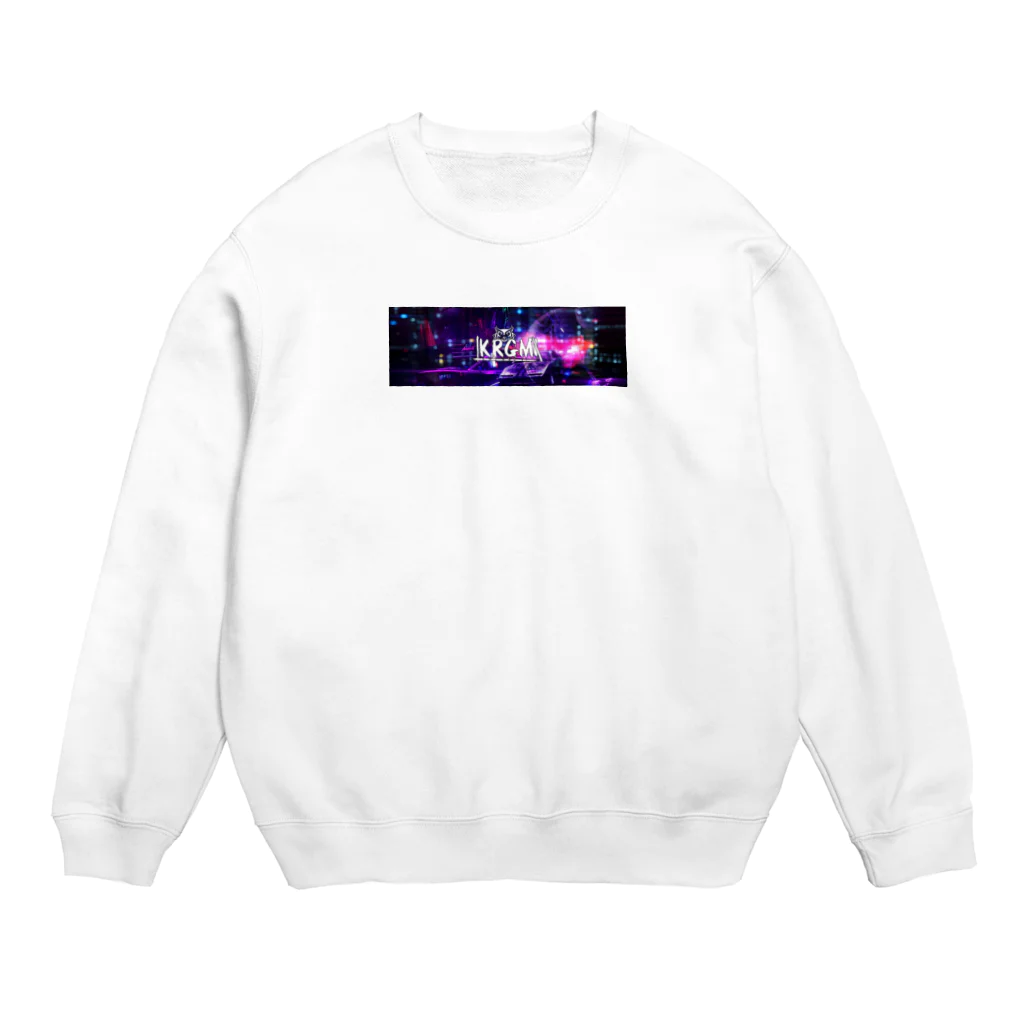 KRGMI_Shopの自作ロゴグッズ Crew Neck Sweatshirt