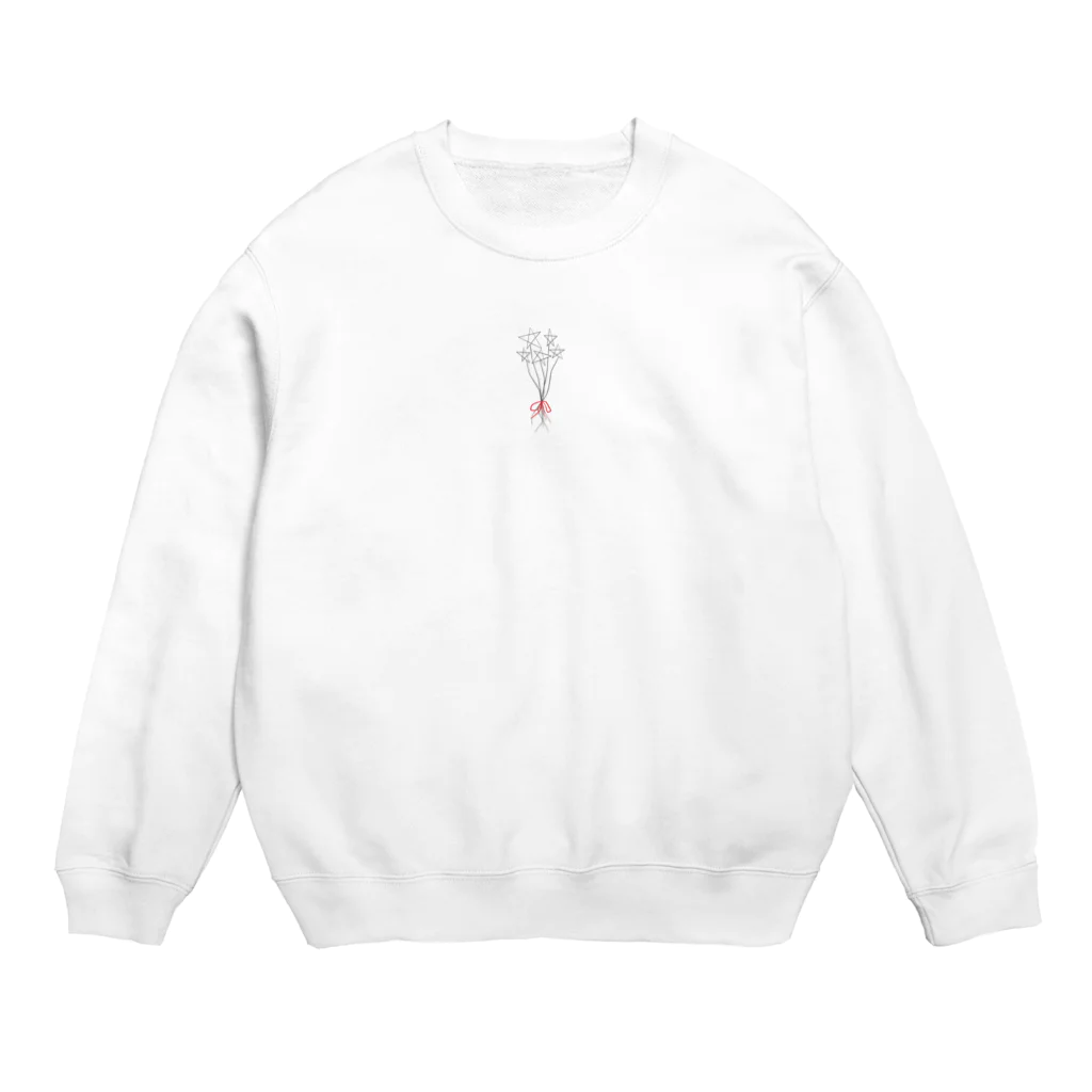 uchu no ko☆の流れ星をあなたに。 スウェット Crew Neck Sweatshirt