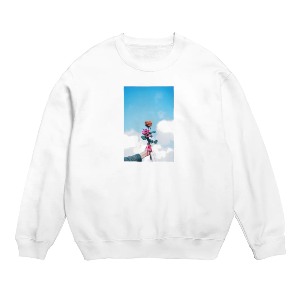 pororimaruのハナとソラと Crew Neck Sweatshirt