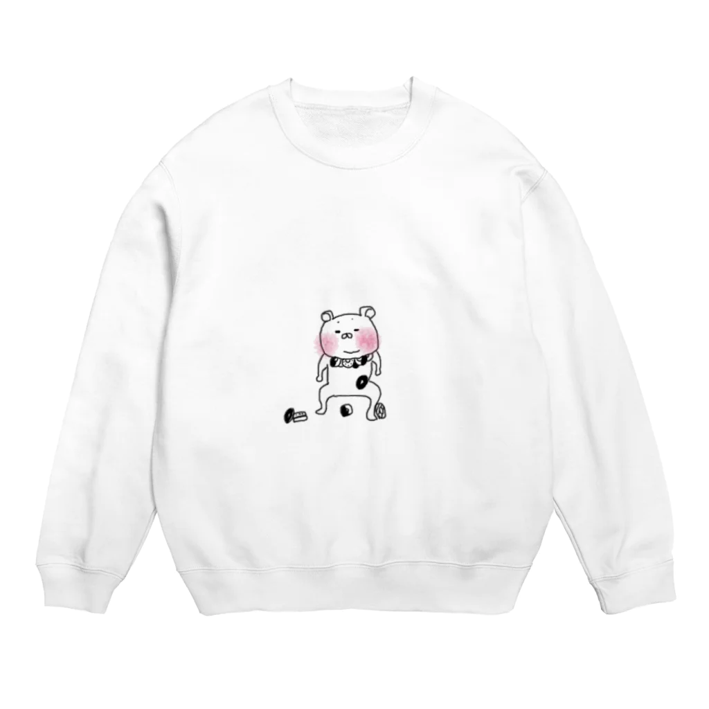 まむの特技披露 Crew Neck Sweatshirt